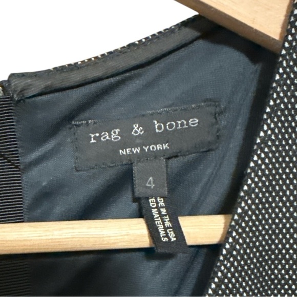 EUC - Rag & Bone Enigma Drop Waist Fit and Flare Dress - size 4 - Picture 5 of 6